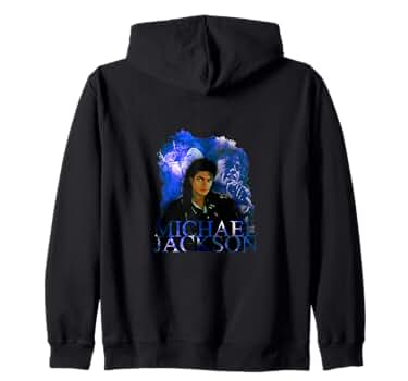 Amazon.com: Michael Jackson-003 Zip Hoodie : Clothing, Shoes